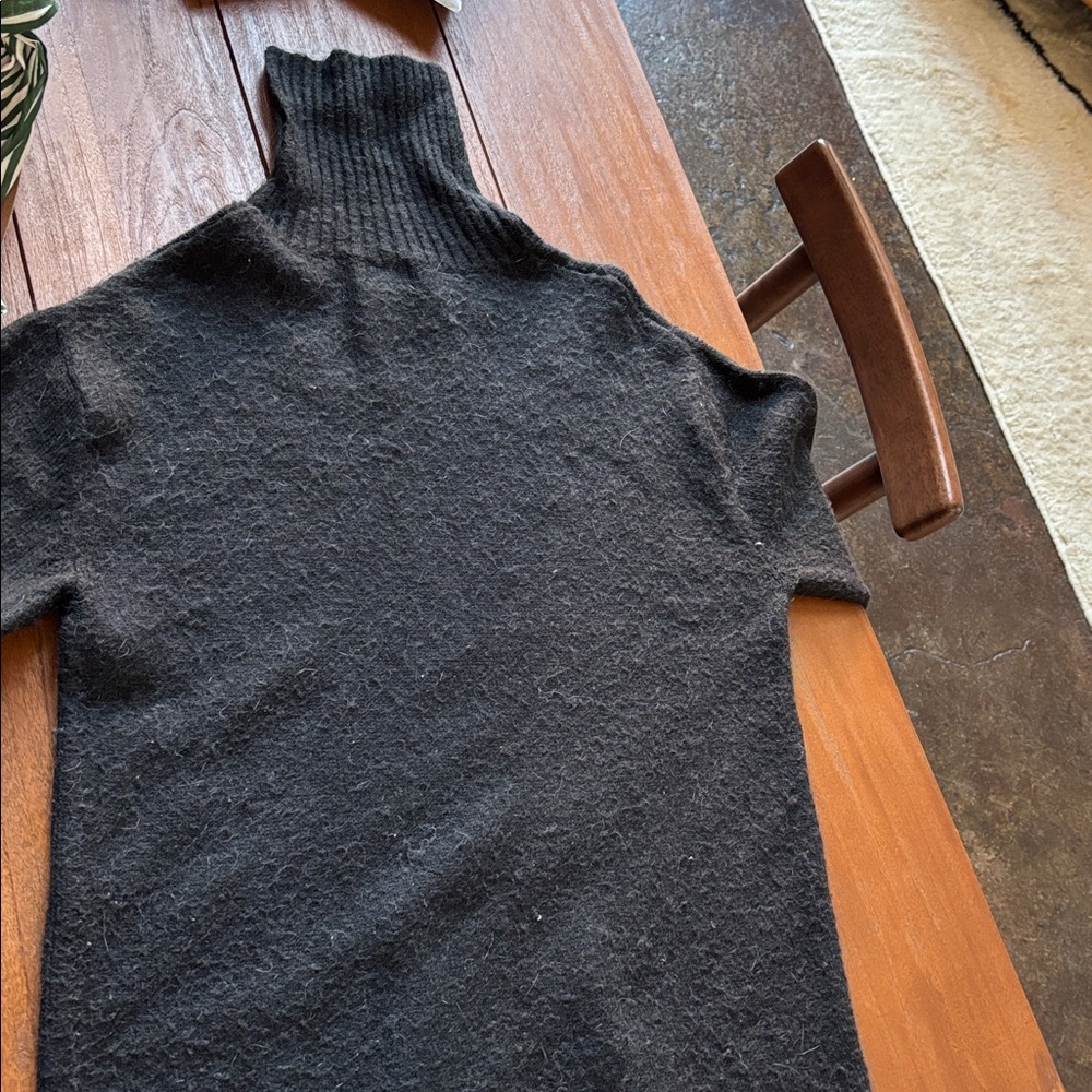 Cozy Black Turtleneck Sweater